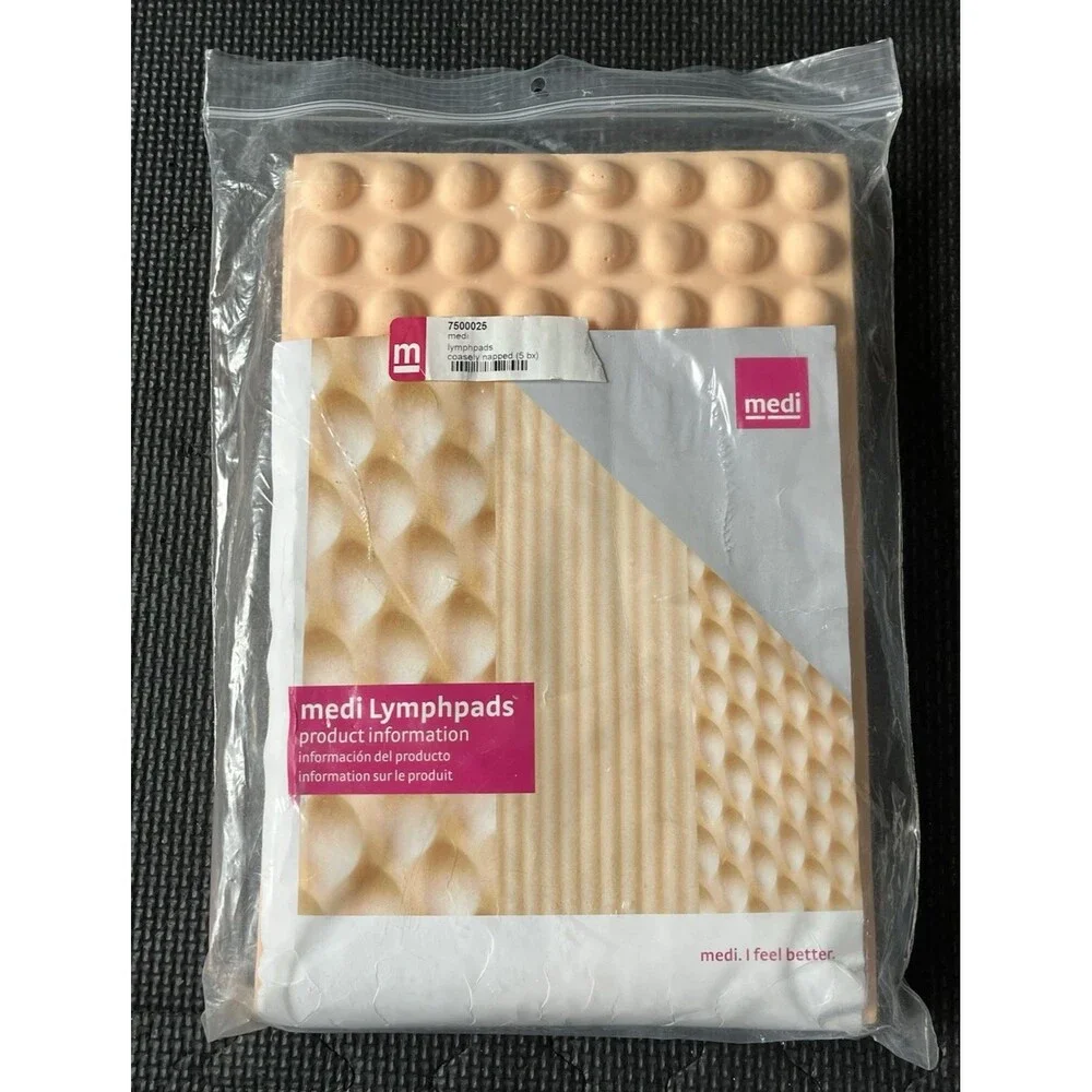 3 Pack Medi Coarsely Napped Lymphpads Replacement Pads Oedema Therapy 7500025
